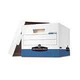 Fellowes Bankers Box Letter/Legal Stor/File Storage Box with End Tabs 12 Pack (00709)