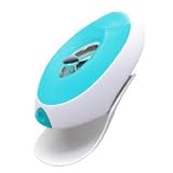 Boon Flo Water Deflector, Faucet Cover With Bubble Bath Dispenser Blue Raspberry