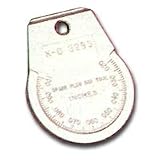 Coin Type Spark Plug Gauge .020 to .100in.