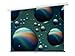 Access/Series M Matte White Manual Projection Screen Viewing Area: 70" H x 70" W
