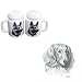 Dachshund, Longhair Large Salt and Pepper Shakers, Porcelain by Rosalinde (4')