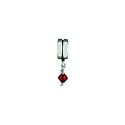 January Birthstone Dangle Oriana Bead - Pandora Bead & Bracelet Compatible