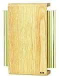 Broan Nutone Solid Wood & Brass-tone Door Chime, RC212 (for 1 or 2 doors)
