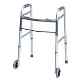 Lumex Everyday Dual Release Walker with Wheels, Junior 2 per Case