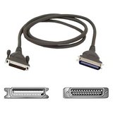 Belkin PRO Series IEEE 1284 Parallel Printer Cable (A/B) - Printer cable - DB-25 (M) - 36 pin Centronics (M) - 15 ft ( IEEE-1284 ) - molded, thumbscrews, stranded