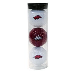 Team Golf Arkansas Razorbacks - Clear Ball Tube