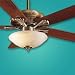 Hunter 28558 15 Bowl 120watt Frosted Light Kit