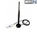 HiRO 802.11n Wireless USB Network Adapter with High-Gain OMNI Direction 5dBi External Antenna (H50194)