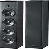 BIC America Venturi DV64 2-Way Tower Speaker, Black (Single)