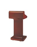 Dalite Pedestal Lectern Series 25 Inch Traditional-non Sound Standard Veneer - Dalite 74603