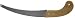 Flexrake LRB133 13-Inch Curved Pruning Saw with Wo