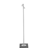 Menoto Wardrobe Stand (Silver) (67.01"H x 13.78"W x 13.78"D)