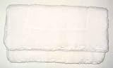 30x30 Heavy Double Fleece Western Saddle Pad - WHITE