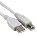 Compucessory A-B USB Cable, Plug and Play, Gold Plated Contacts, 10,Gray