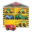 Melissa Doug Deluxe Wooden Construction Vehicles Set
