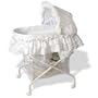 White Bedside Bassinet