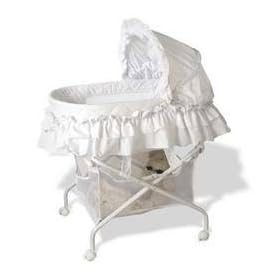 White Bedside Bassinet
