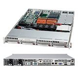 Supermicro SC815 TQ-R650B - Rack-mountable - 1U - extended ATX - SATA/SAS - hot-swap - power supply 650 Watt - black