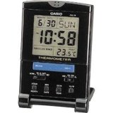 Buy Casio PQ15-1K Travel Alarm Clock with Thermometer by CASIO