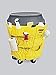 Brute Caddy Bag - Caddy Bag for Trash Containers, Yellow - 1 ea