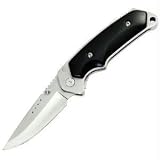 Sporting Goods : Buck 279BK Folding Alpha Hunter, Rubber Handles, Liner Lock Folding Knife