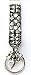 Keychains for Teens in Sterling Silver 3.5 inches (krng147)