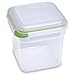 Sterilite Food Storage Ultra Latch 16 Cup Clear Container