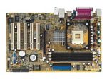 Electronics : ASUS P4V800-X - Motherboard - ATX - PT800 - Socket 478 - UDMA133, SATA (RAID) - Ethernet - 6-channel audio