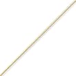 18" 14k Yellow Gold Snake Chain - 0.75mm Wide