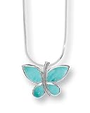 Boma Turquoise Butterfly Necklace