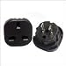ADAPTER PLUG - Converts UK Plugs to 2 PIin US or Australian VP 9F