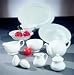 Royal White 12â Buffet Plates - Set of 6