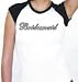 217H0XQ10TL. SL75  Bridesmaid Cap Sleeve T Shirt