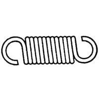 Century Spring #4002 2PK Swing Extention Spring by CENTURY SPRING CORP