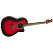 Ovation CK047 Celebrity Acoustic Electric Guitar (Black Cherry Burst)
