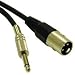 Cables To Go 40033 XLR M/M Pro-Audio Cable (1.5 Feet, Black)