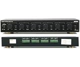 Dual-Amp Multi-Zone Speaker Selectors with Volume Controls