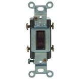 Double Pole Switch, Brown