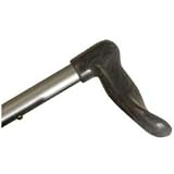 Folding Cane - Ergonomic left handle, Adjustable 33-37 inches 