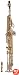 Yanagisawa Model S-9930 Artist Silver Series Soprano Sax
