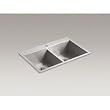 Kohler K-3820-1 Vault Double-Equal Kitchen Sink