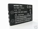AKKU f&uuml;r Kodak Klic 5001 Easyshare DX6490, DX7630