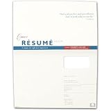 Pearl White Kid Finish 8.5 x 11 Resume Sheets