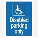 Disabled Parking Only PDF43 400x300