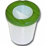 20 Paint Pots Non Spill with Lid & Stopper
