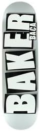 Skateboard Deck, 8.47" Baker Bacca Brand Name Skateboard Deck