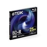 TDK BD-R 4x 25GB Blu-ray Disc Jewel Case