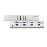 Aten Technology VS0404 4x4 Port Audio Video Matrix Switch with Signal Booster