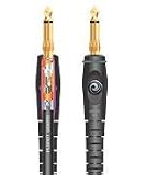 Planet Waves Custom Series Instrument Cable,  Right Angle, 20 feet