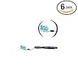 Mentadent White & Clean Soft Full Head Toothbrush, Assorted Colors (Pack of 6)